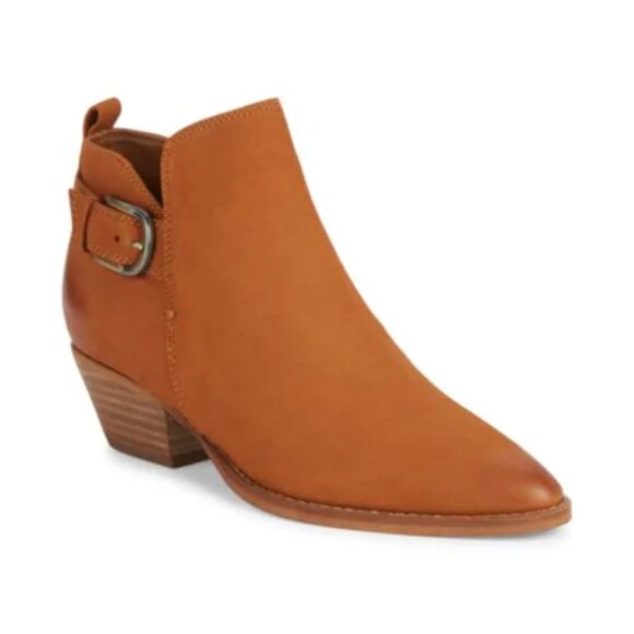 Sam Edelman Neena Leather Point Toe Ankle - Picture 1 of 8